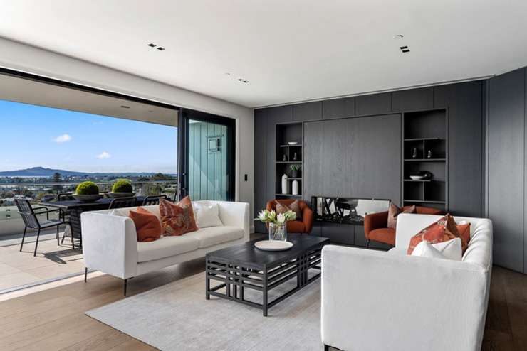 The magnificent views from apartment 401 at 308 Remuera Road in Remuera, Auckland. Photo / Supplied