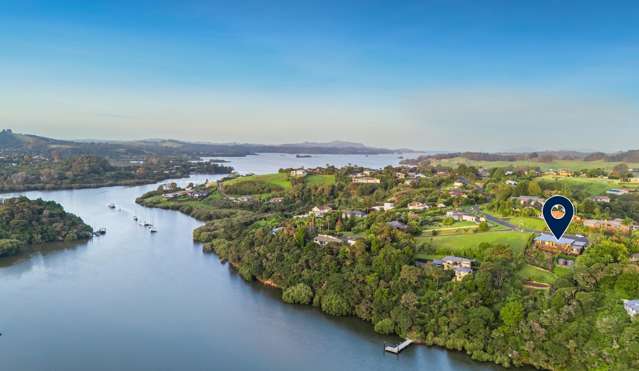 Private waterfront retreat with mooring & income