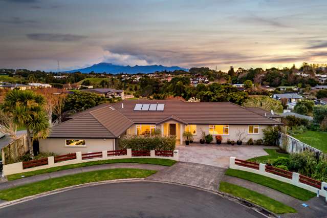 Quality home with mountain views & features galore