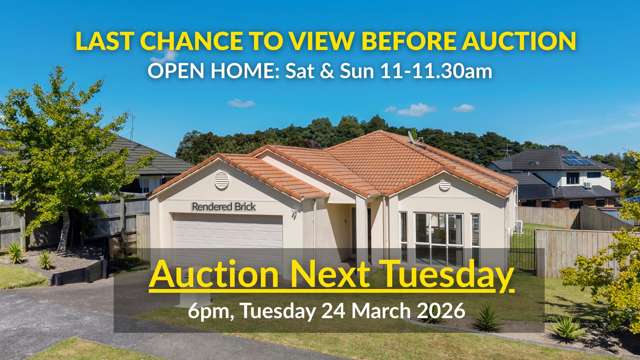 Modern rendered brick & tile gem in The Gardens!