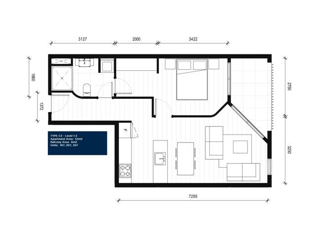 Apartment 207 Maxxus Apartments Kingsland_1