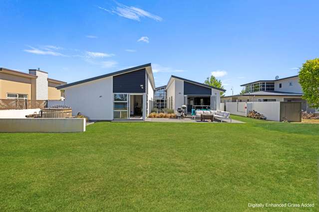 A Statement Lakefront Home