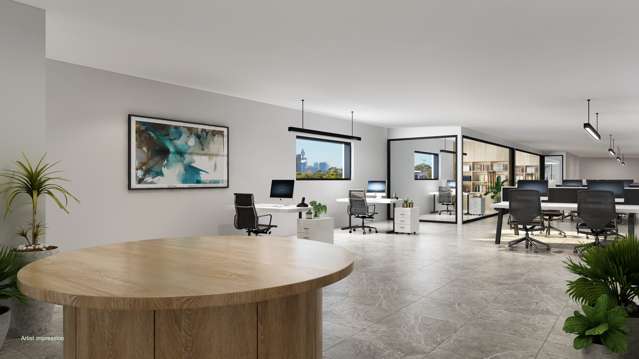 High-profile first floor office space