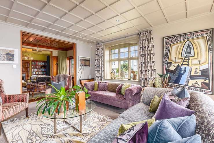 The historic home at Brougham Street, in Mount Victoria, Wellington, has sold in a mortgagee tender. Photo / Supplied