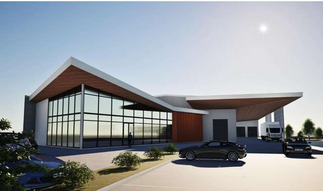 Brand new standalone warehouse - prime Hobsonville