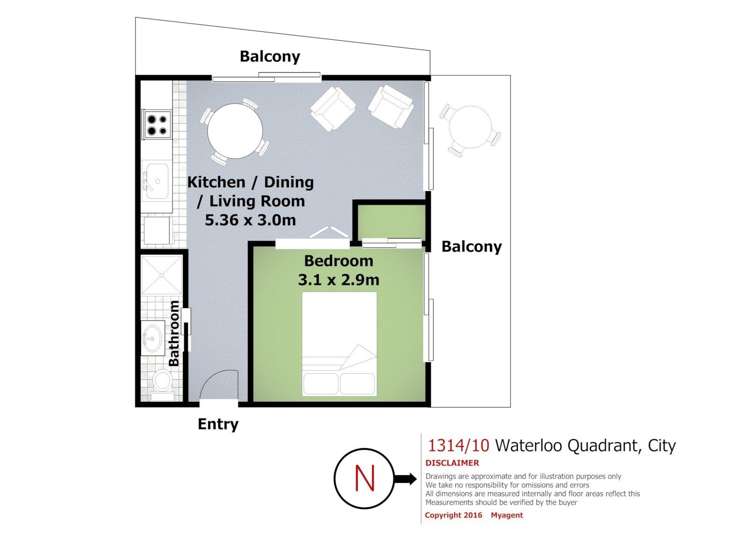 1314/10 Waterloo Quadrant Auckland Central_11