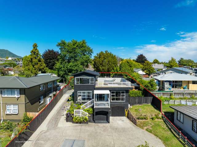 Charmer with modern flair and lake views