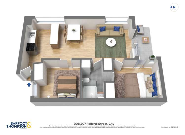 901/207 Federal Street City Centre_12