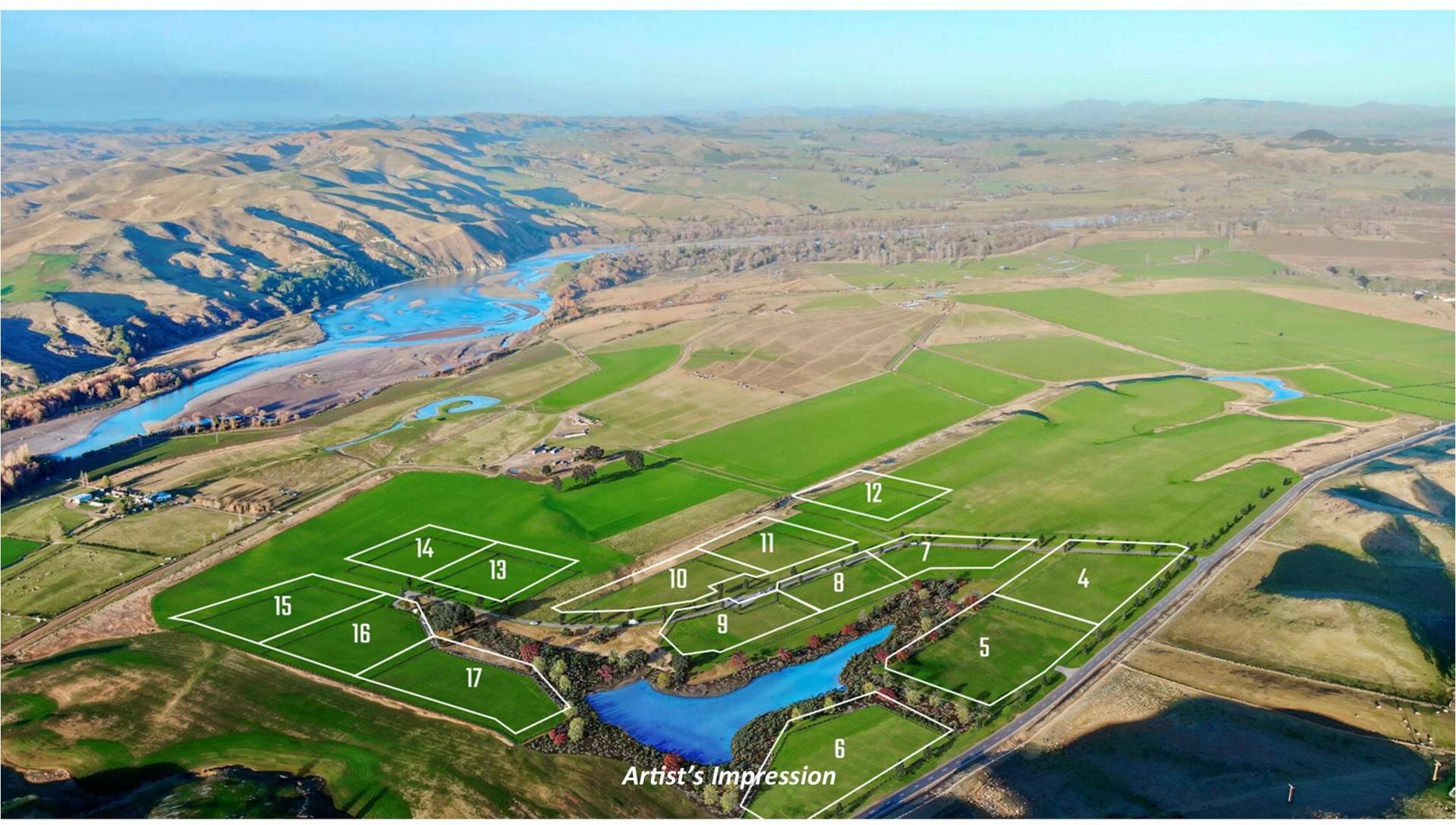 Lot 1-11 & 13-17, 566 Pourerere Road Waipawa_0