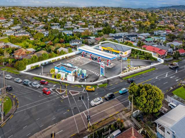 Prime location for New Lynn service station