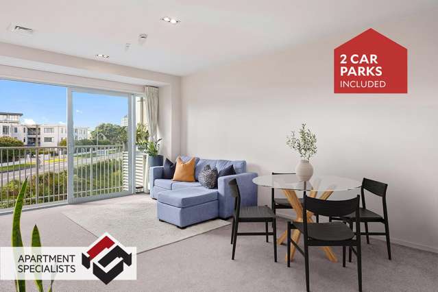 Two Bedrooms, 2 Bathrooms, 2 Car Parks.