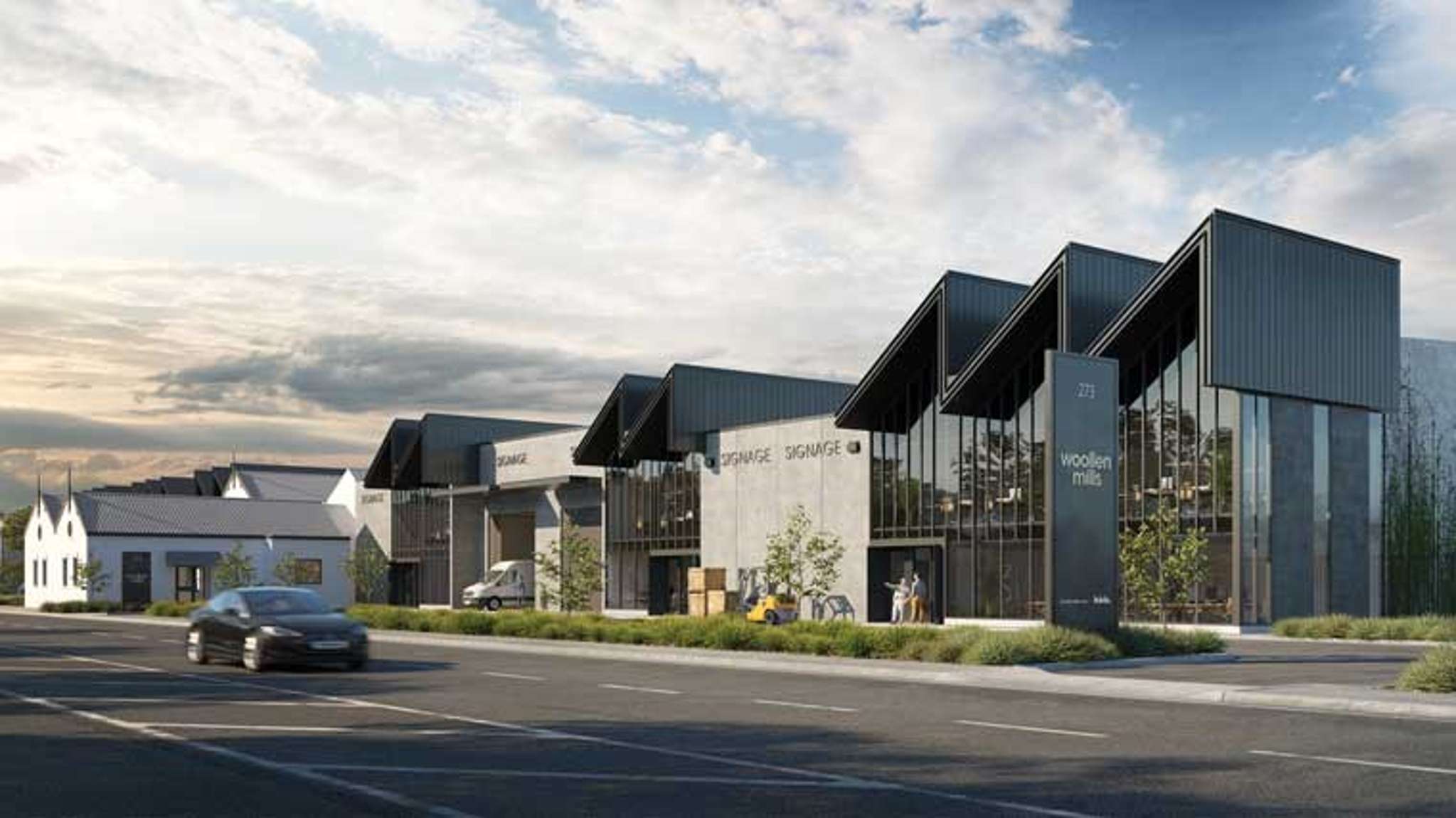 Industrial fundamentals woven together in new Onehunga development