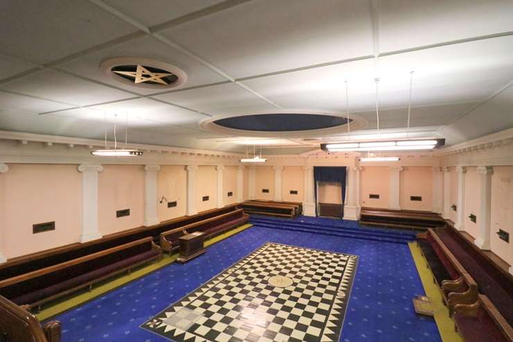 Lodge Manuherikia Kilwinning, in Alexandra, is on the market for sale as members move on to Clyde. Photo / Supplied