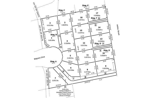 Belgrave Estate Sections, Belgrave Drive Rangiora_1