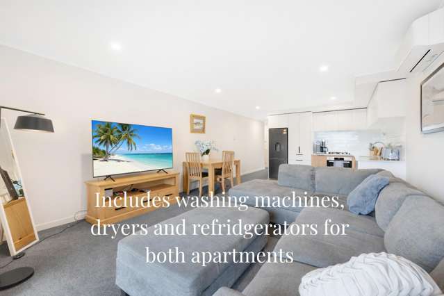 TWO APARTMENTS IN ONE WITH ADDED CHATTELS