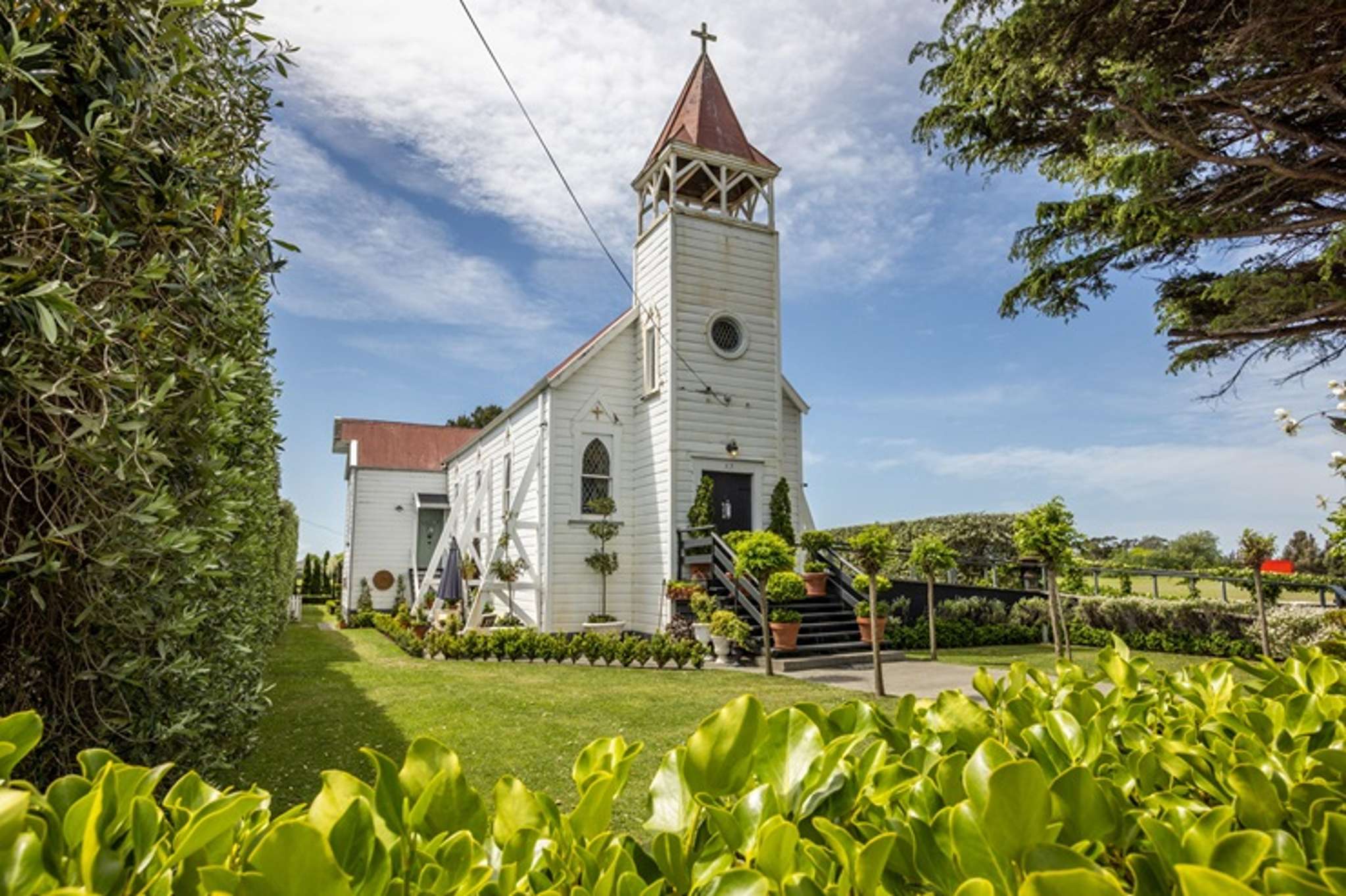 Couple selling off their most treasured antique - a converted church