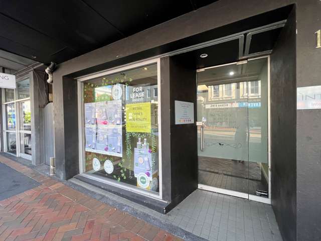 TIDY GROUND FLOOR PARNELL RETAIL SPACE