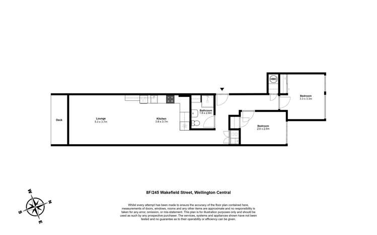 8F/245 Wakefield Street Te Aro_14