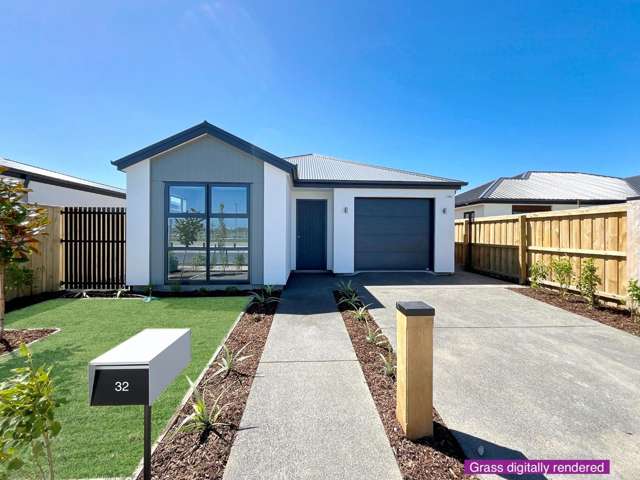 Brand new three bedroom - reserve outlook