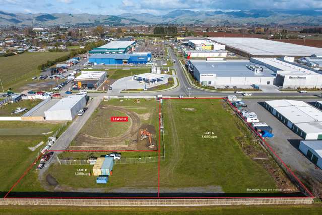 Land lease or option for design, build and lease