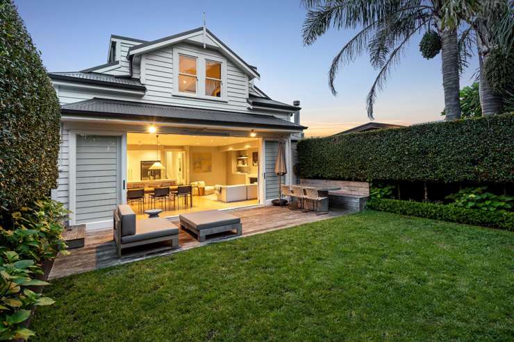 white villa with picket fence 60 Sussex street Grey Lynn