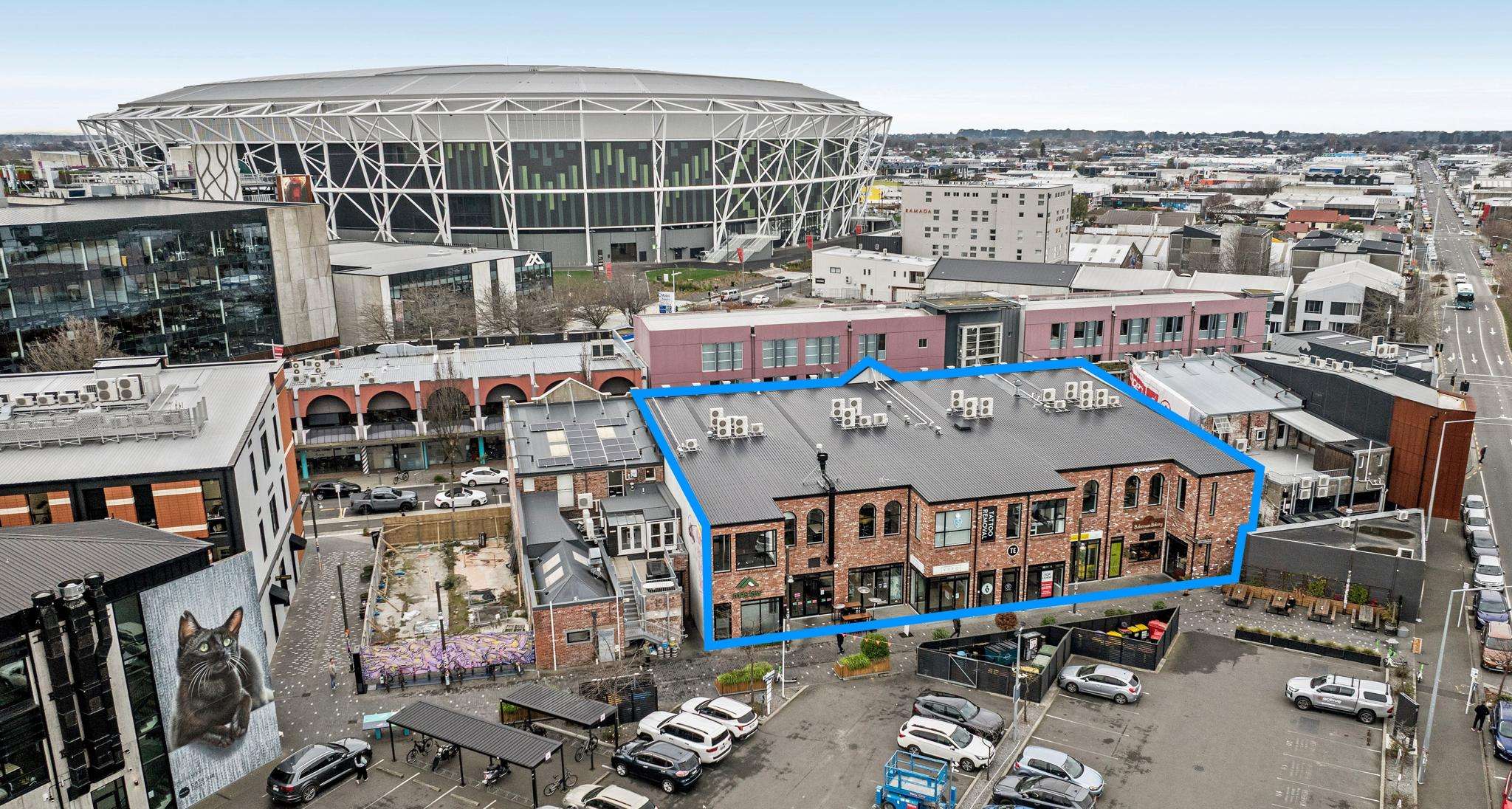 Heritage crown jewel, steps from new stadium