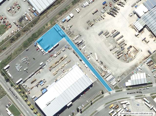 Francis Way Hardstand Yard For Lease