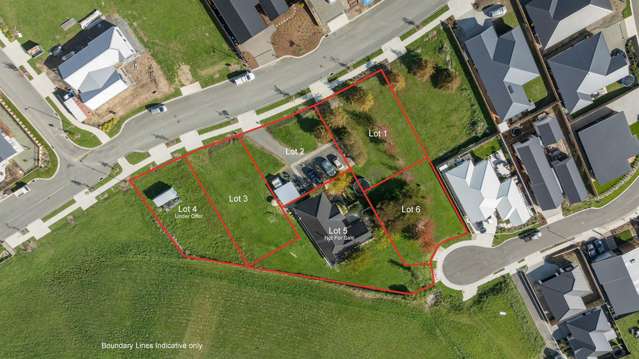 Rare 600sqm sections - Builders Terms Available