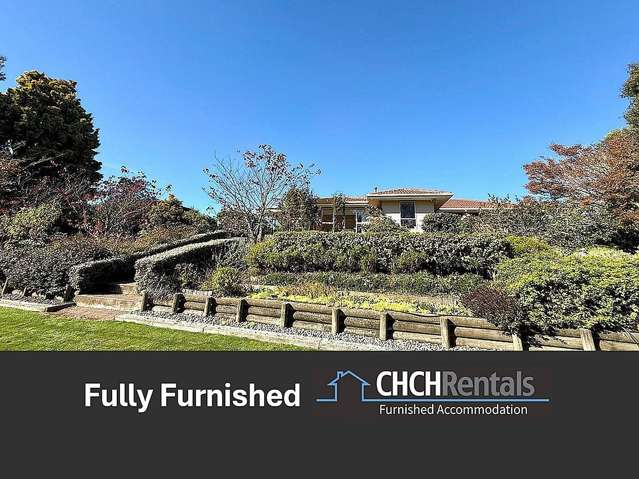 FULLY FURNISHED SPACIOUS FAMILY HOME ON STUNNING GARDEN SETTING!