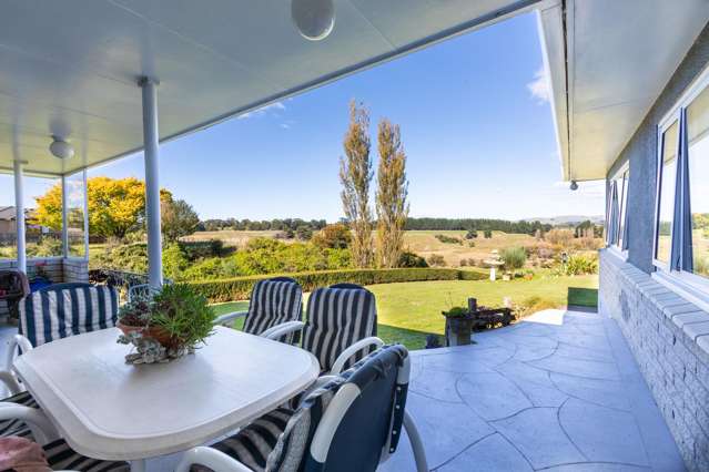 Immaculate home offering privacy and stunning view