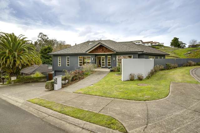 Elevated living, triple garage and workshop