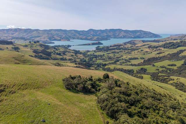 Peninsula paradise providing privacy and security