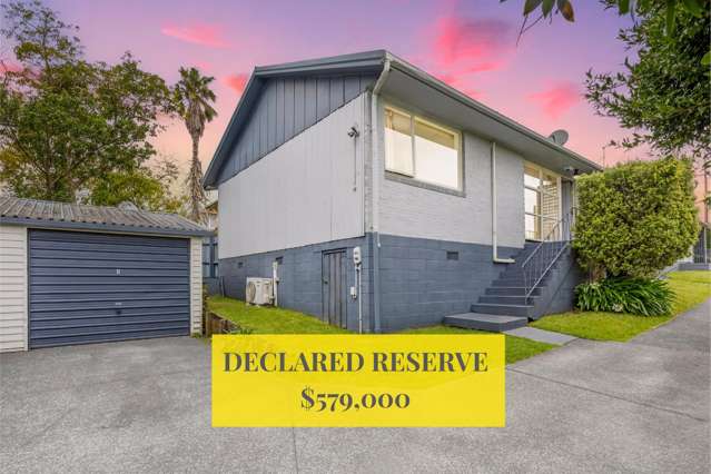 Declared Reserve $579,000!