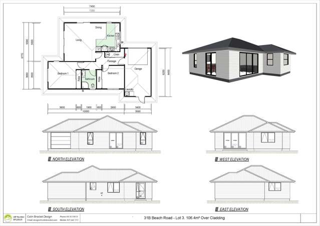 Modern New Build with rural views