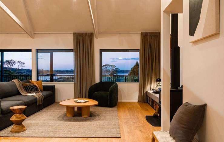 Matt Dominick and Dunya Dragojevic are selling their first home, which once belonged to Wayne Brown. The couple poured their hearts and souls into the renovation. Photo / Supplied