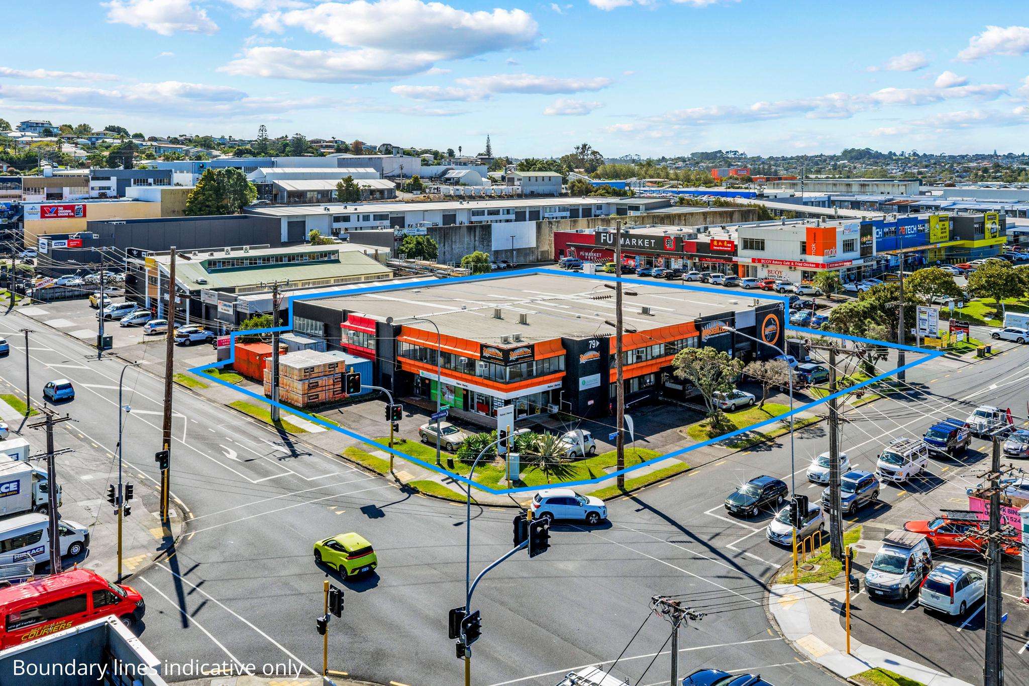 Hi-vis building in key North Shore hub