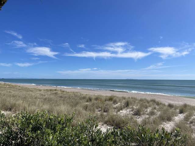 Short term beach front living