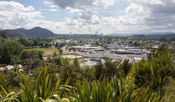 Ninety-eight percent of the homes in Fordlands, in Rotorua, have estimated value of less than half a million dollars. Photo / Stephen Parker