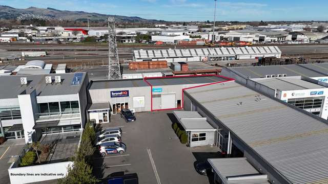 Warehousing on Blenheim Road
