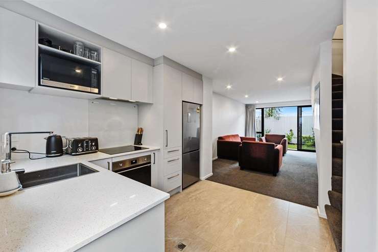 Ray White agent Ali Ahmadi already has an offer on a one-bedroom home he is selling at 7/265 Gloucester Street, in Christchurch Central. His listing says the property was a three-minute walk from the new stadium and is 