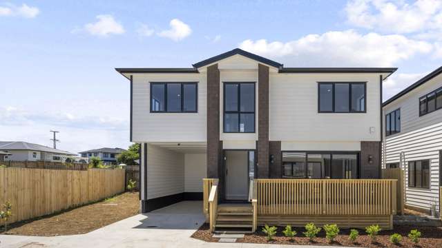 Brand New - Free hold Off Alfriston in Manurewa -