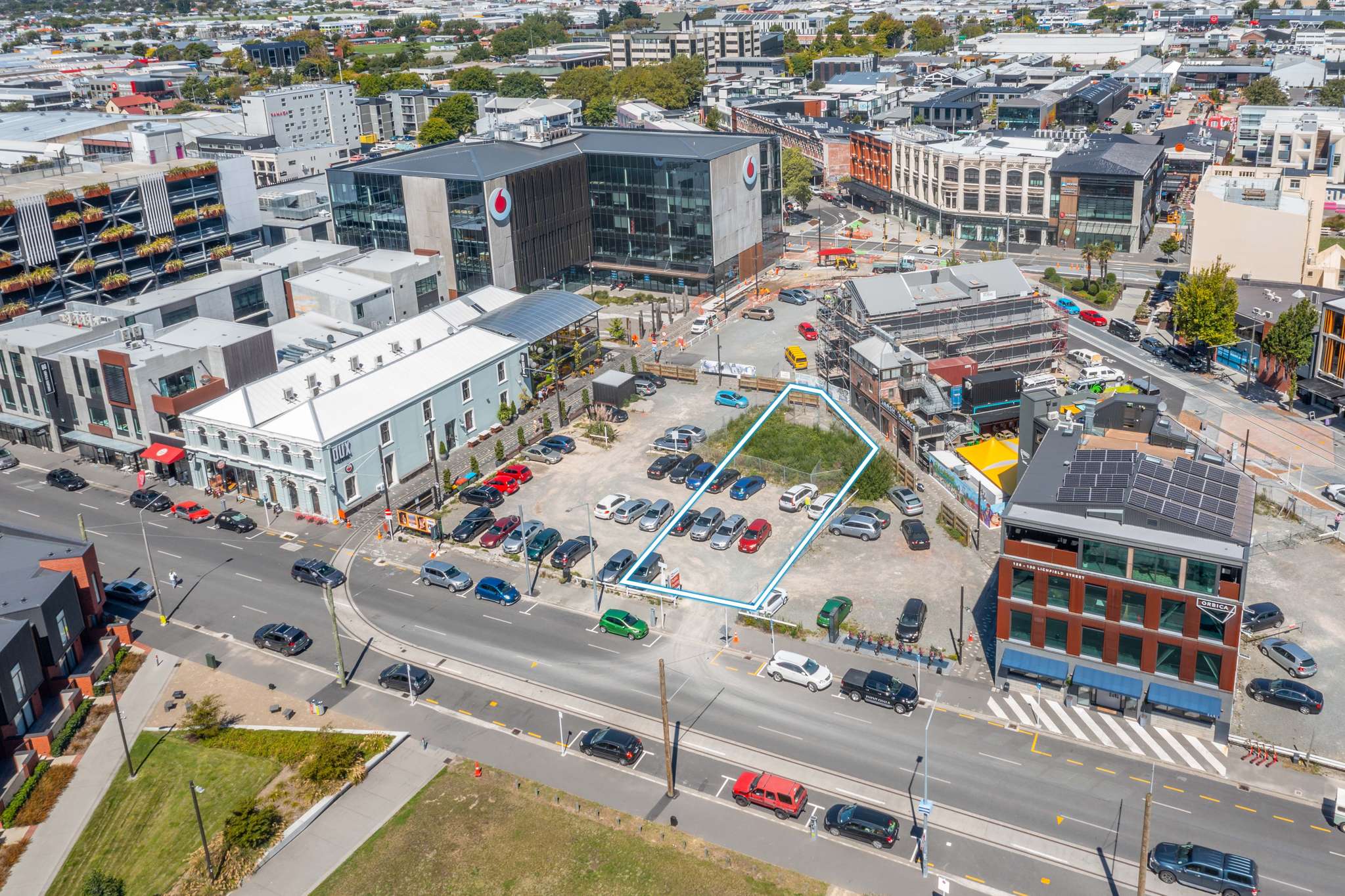 Strategic bare land site in Christchurch CBD