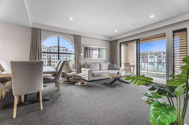 Marina-Facing Two-Bedroom Apartment in Wynyard Quarter