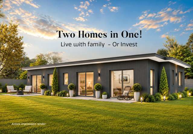 Home & Income - Two Homes in One!