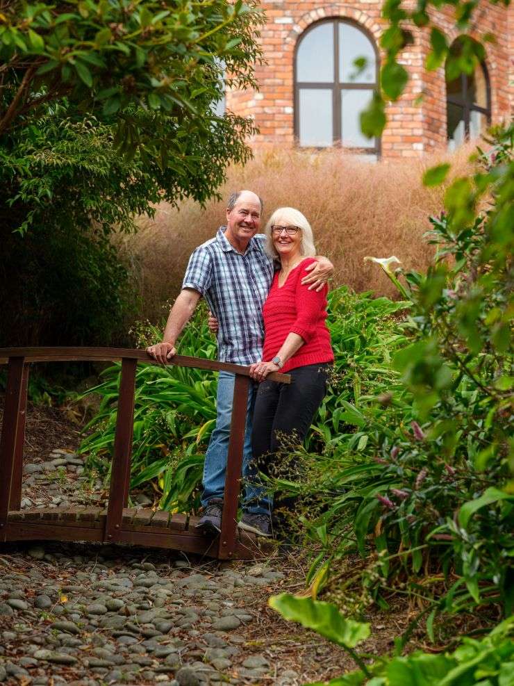 The castle-like home for sale at 785 Portobello Road, in Broad Bay, is a hidden gem on the Otago Peninsula. Photo / Supplied
