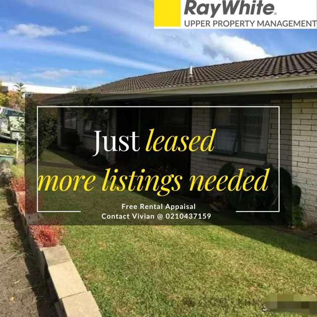 Spacious 2-Bedroom Unit with Sunroom & Rumpus in Central Mt Roskill