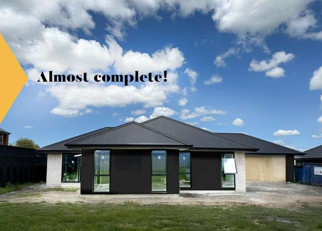 Exceptional Quality Living! Build Almost Complete!