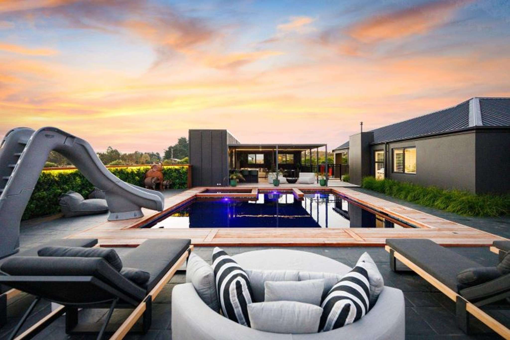 Night-life king selling his ‘wonderland’ estate with waterslide and mini-golf
