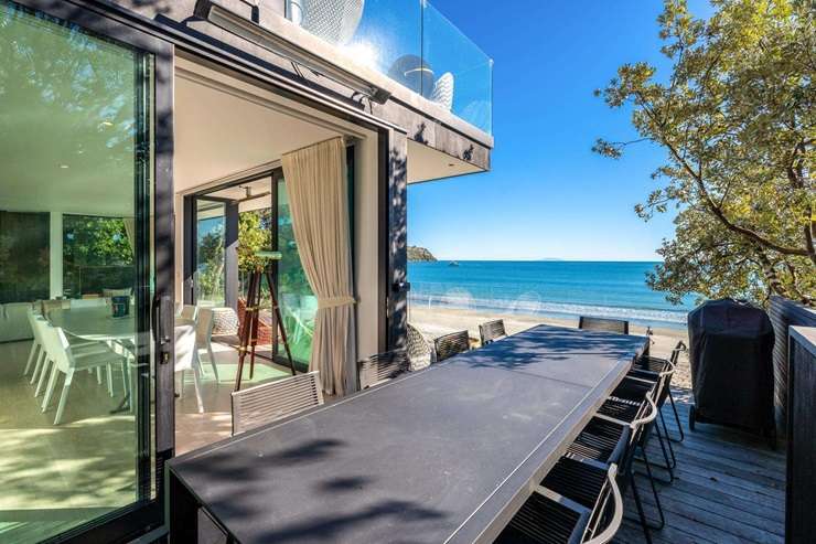 Art and Matilda Green were back in the headlines when they put their villa on the market, but other houses piqued buyer interest this year. Artwork / Beth Walsh