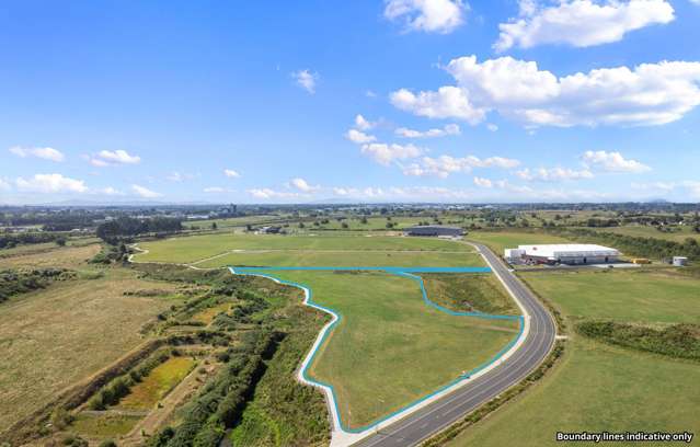 Industrial land on northern edge of Hamilton